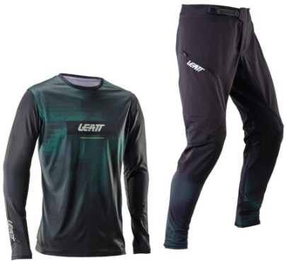 Leatt Gravity 1.0 MTB Cycling Jersey & Trousers Ride Kit