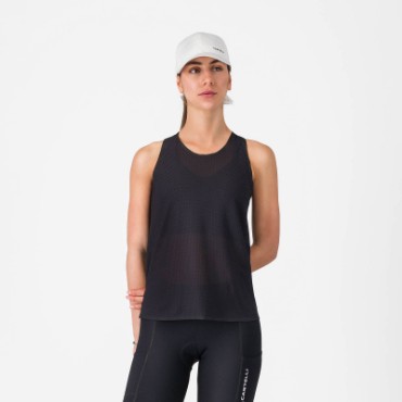 Castelli Comfort Travel Womens Cycling Mesh Top Base Layer