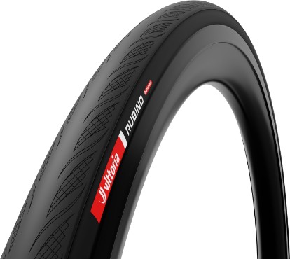 Vittoria Full Black Rubino V Tubeless Ready G2.0 700C Road Bike Tyre - Image 3