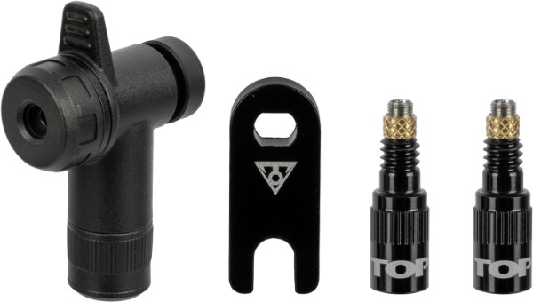 Topeak Turboflow Valve Combo with Rapidhead