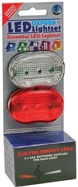 Oxford 5 LED Kidney Shaped Light Set