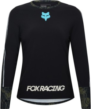 Image of Fox Clothing Defend Lunar Special Edition Womens Long Sleeve Thermal MTB Cycling Jersey