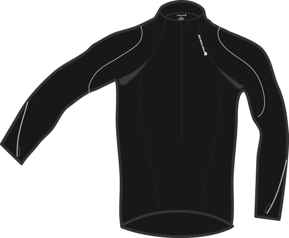 Endura Xtract Zip Neck Long Sleeve Cycling Jersey SS16 product image