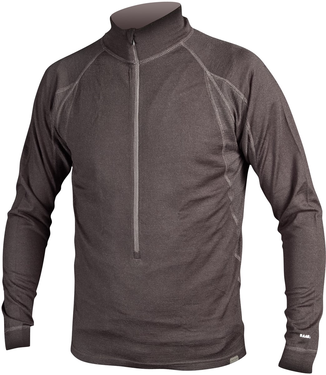 Endura BaaBaa Merino Zip Neck Long Sleeve Cycling Jersey  SS16 product image