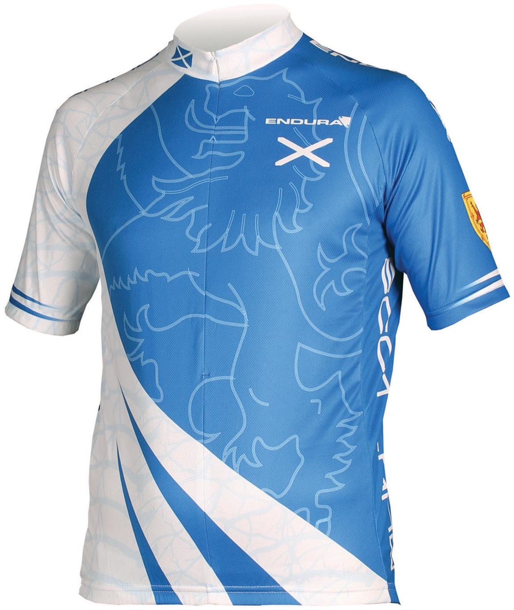 Endura CoolMax Printed Scotland Short Sleeve Cycling Jersey SS16 product image