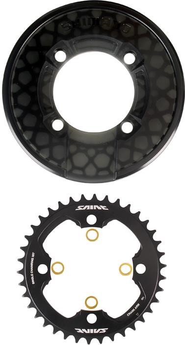 Shimano Saint CR81 Chainring and Bash Guard Set Without Fixing Bolts product image