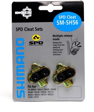 Shimano SH56 MTB SPD Cleats Multi-Release