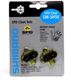 Product image for Shimano SH56 MTB SPD Cleats Multi-Release