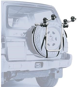 Peruzzo 4x4 Spare Tyre Fitting 2 Bike Carrier