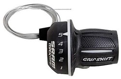 SRAM MRX Twist Shifter - 7 SpeedRear 2:1 fits Shimano
