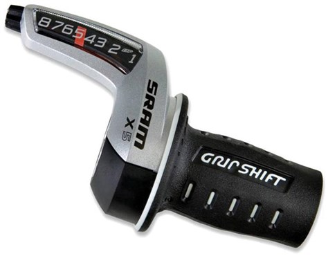 SRAM MRX Twist Shifter - 7 SpeedRear 2:1 fits Shimano