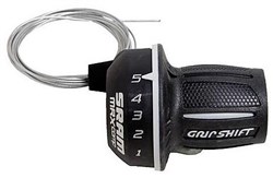 Product image for SRAM MRX Twist Shifter - 7 SpeedRear 2:1 fits Shimano