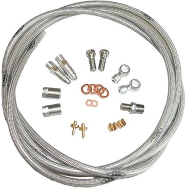 Hope S.S.Braided Hose Kit (inc. Conn)