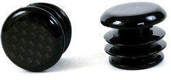 M Part Carbon Fibre Bar End Plugs For Road Bikes