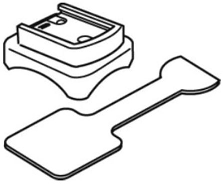 Cateye Strada Wireless Bracket and Rubber Pad Cateye Strada Wireless Bracket and Rubber Pad