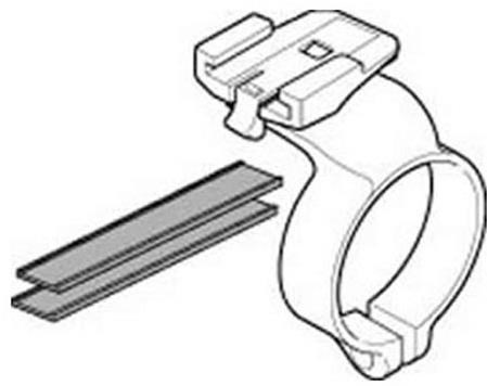 Cateye Handlebar Bracket Centre Mount for Cordless 2/3/7 Computers product image