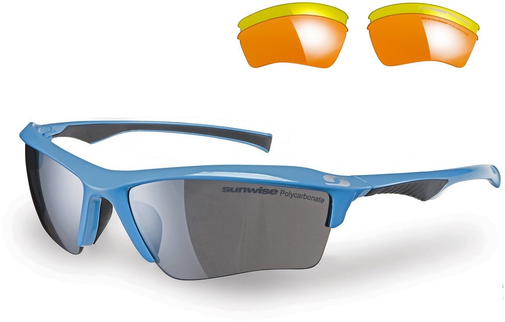 Sunwise Odyssey Sunglasses With 3 Interchangeable Lenses product image