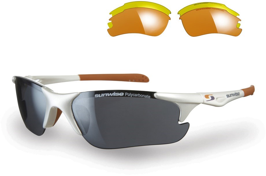 Sunwise Twister Sunglasses with 3 Interchangeable Lenses product image
