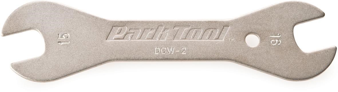 Park Tool DCW2C Double-ended Cone Wrench: 15mm / 16 mm product image