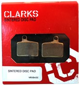 Clarks Sintered Disc Brake Pads w/Carbon for Hayes Sroker Ryde