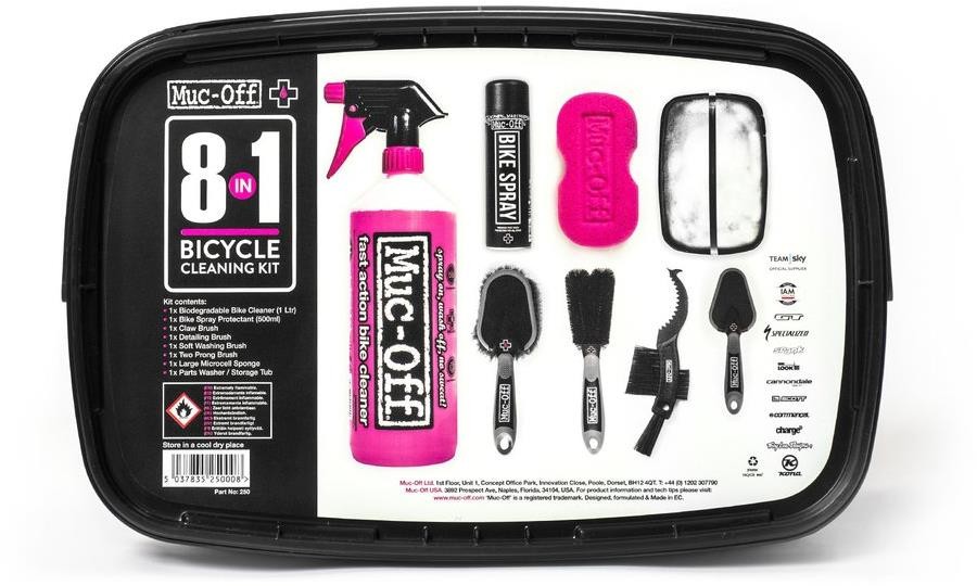 8 In 1 Bike Cleaning Kit image 1