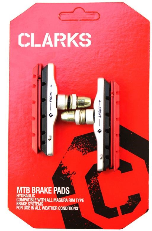 Clarks MTB/Hybrid V-Brake Pads XTR Upgrade Threaded Type + Extra Pads product image