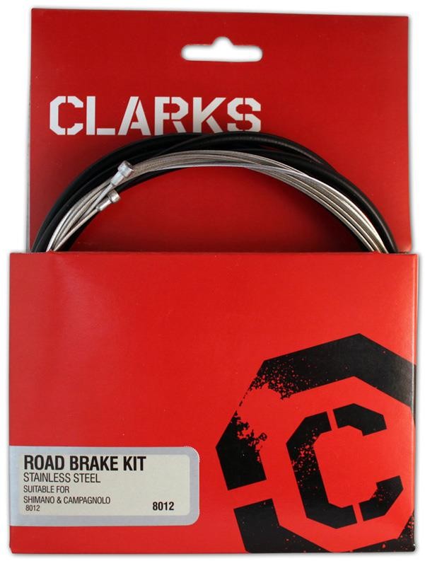 Universal S/S Front & Rear Brake Cable Kit w/P2 Outer Casing image 0