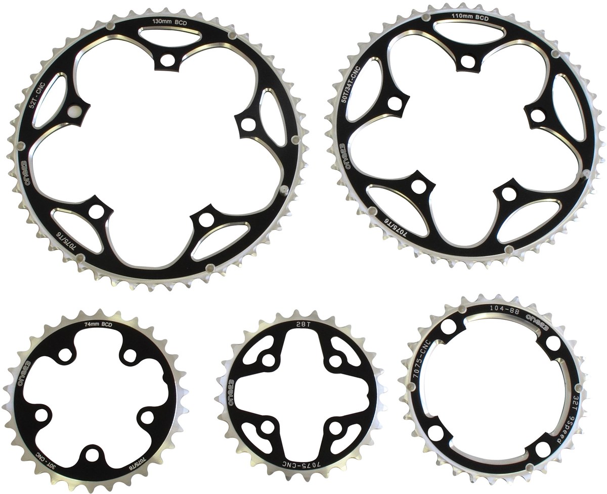 One23 6061 T6 Alloy Chainring - 110PCD Inner product image