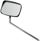 Raleigh Oblong Mirror with Rain Shield