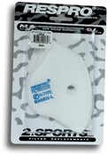 Respro Sportsta Anti-Pollution Mask Filter - Pack of 2