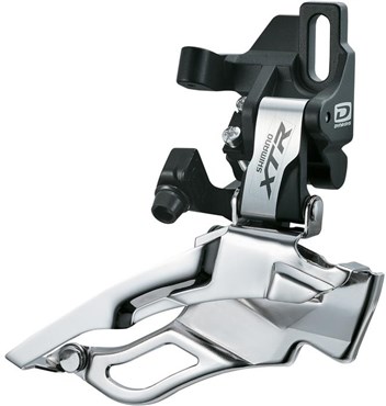 Shimano XTR M981 10 Speed Triple Front Derailleur, Direct Fit, Dual Pull