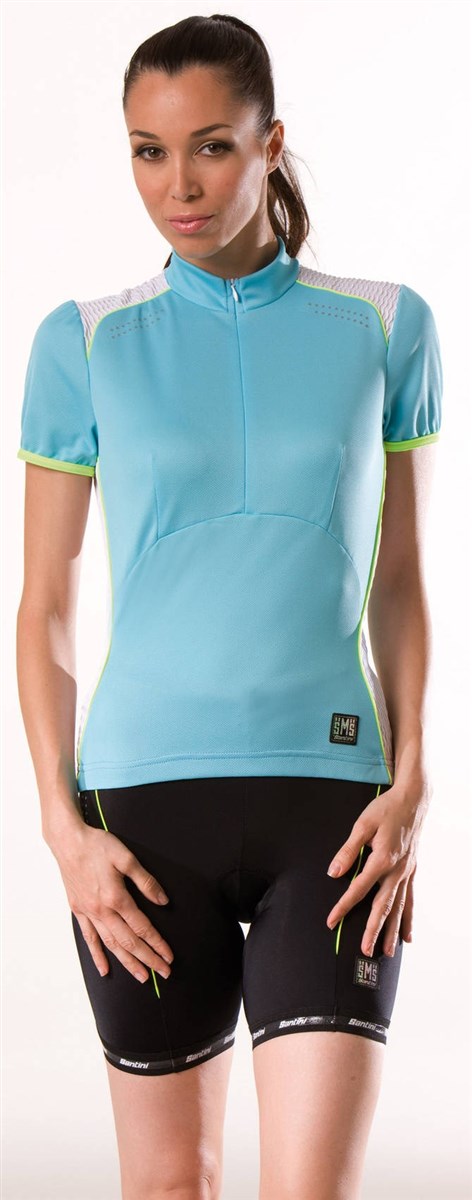 Santini Aurora Ladies Short Sleeve Cycling Jersey FS95430 product image