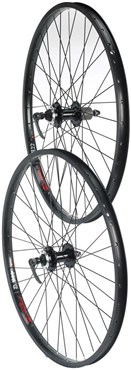 Tru-Build 26" Double Wall Jump Front Disc Wheel 6 Bolt QR Disc Hub Built Onto Alex DM24 Tru-Build 26" Double Wall Jump Front Disc Wheel 6 Bolt QR Disc Hub Built Onto Alex DM24