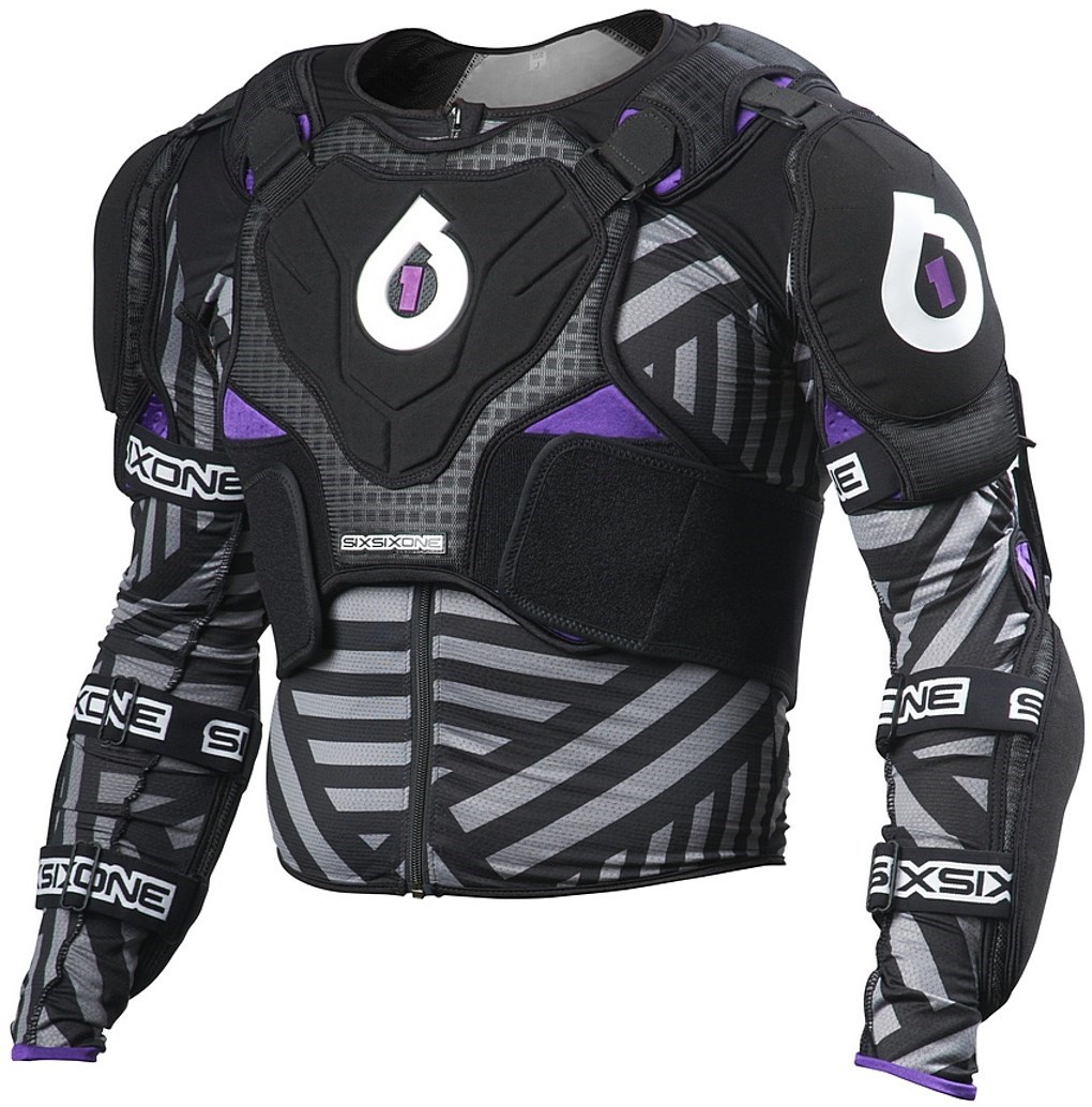 Veste De Compression SixSixOne 661 Evo Noire Taille S - Protection Thoracique, Neuve