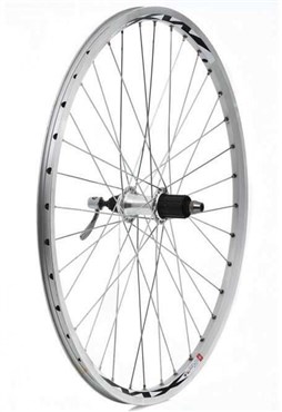 Tru-Build 26" MTB Rear Wheel Alloy Double Wall Rim Mach1 8/9Speed Cassette Hub QR