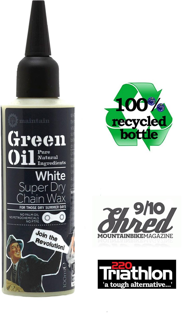 Green Oil White Super Dry Chain Wax - 100ml product image