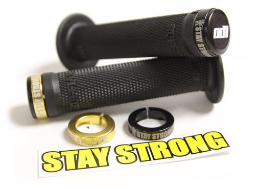 ODI Stay Strong BMX Lock On Grips 130mm