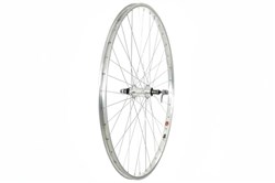 Tru-Build 700c Rear Wheel Mach1 CFX Rim Screw-On Freewheel Fitting Hub QR