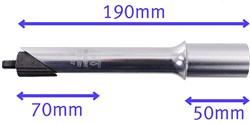 Genetic Alloy Quill Stem Adaptor