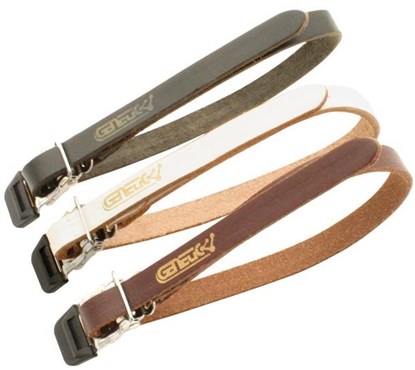 Genetic Single Toe Clip Leather Straps