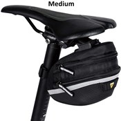 Topeak Wedge Pack II Saddle Bag With QuickClick (F25) w/Seatpost Strap
