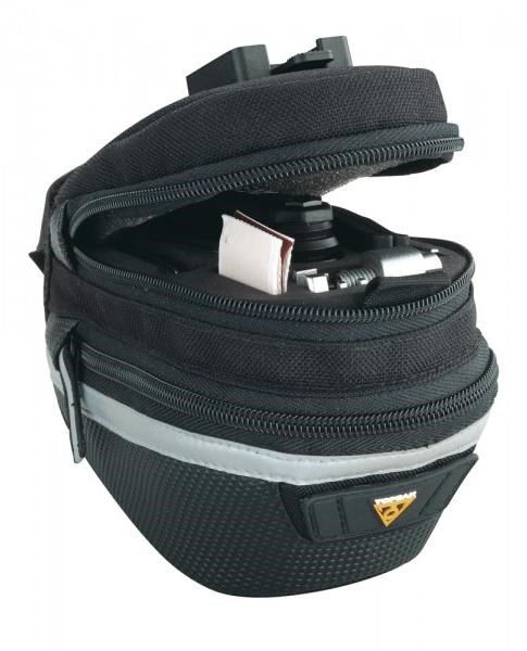 Topeak Survival Tool Wedge II Saddle Bag Includes 17 Piece Tool Kit product image
