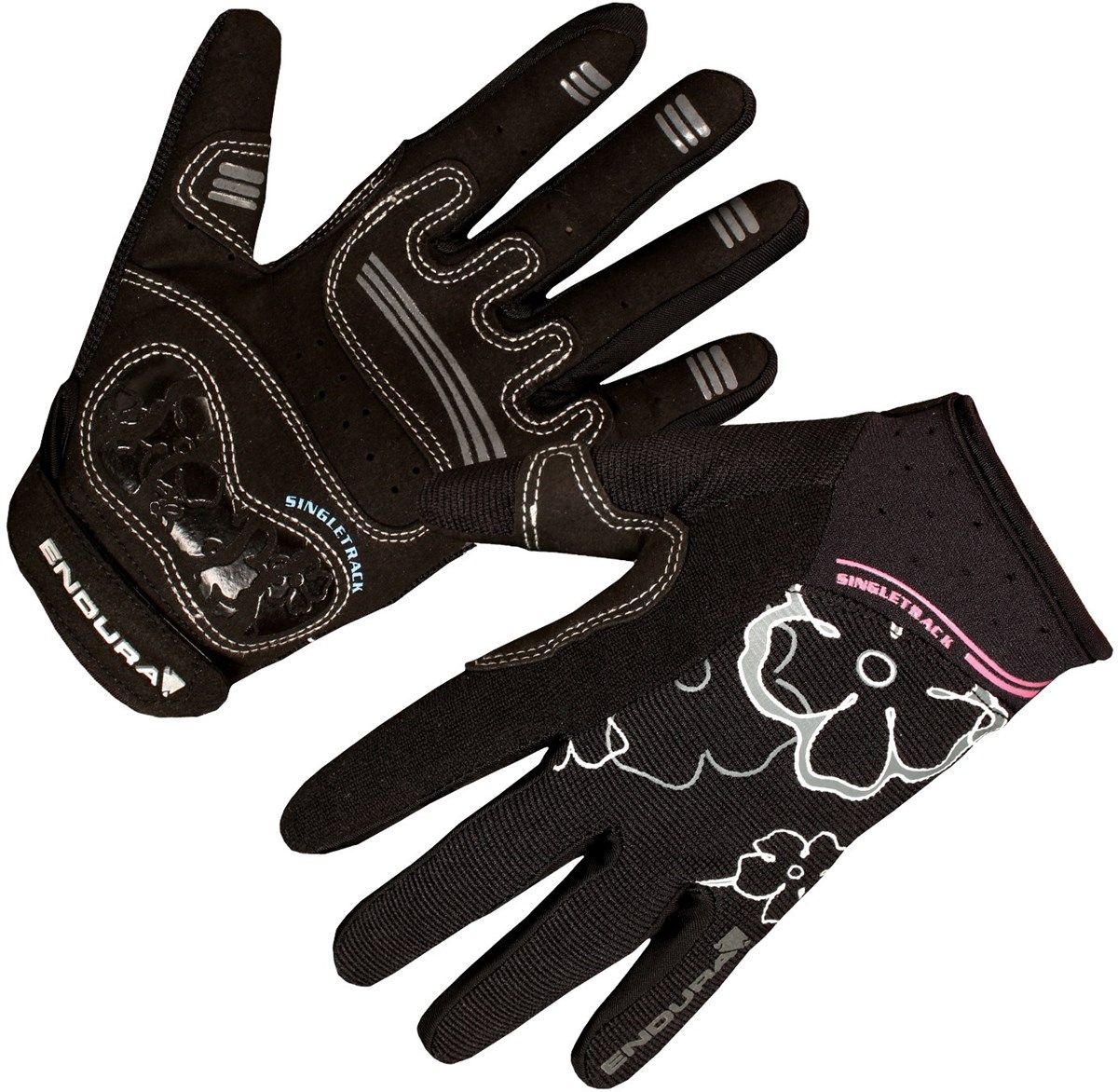 Endura SingleTrack Womens Long Finger Cycling Gloves SS16 product image