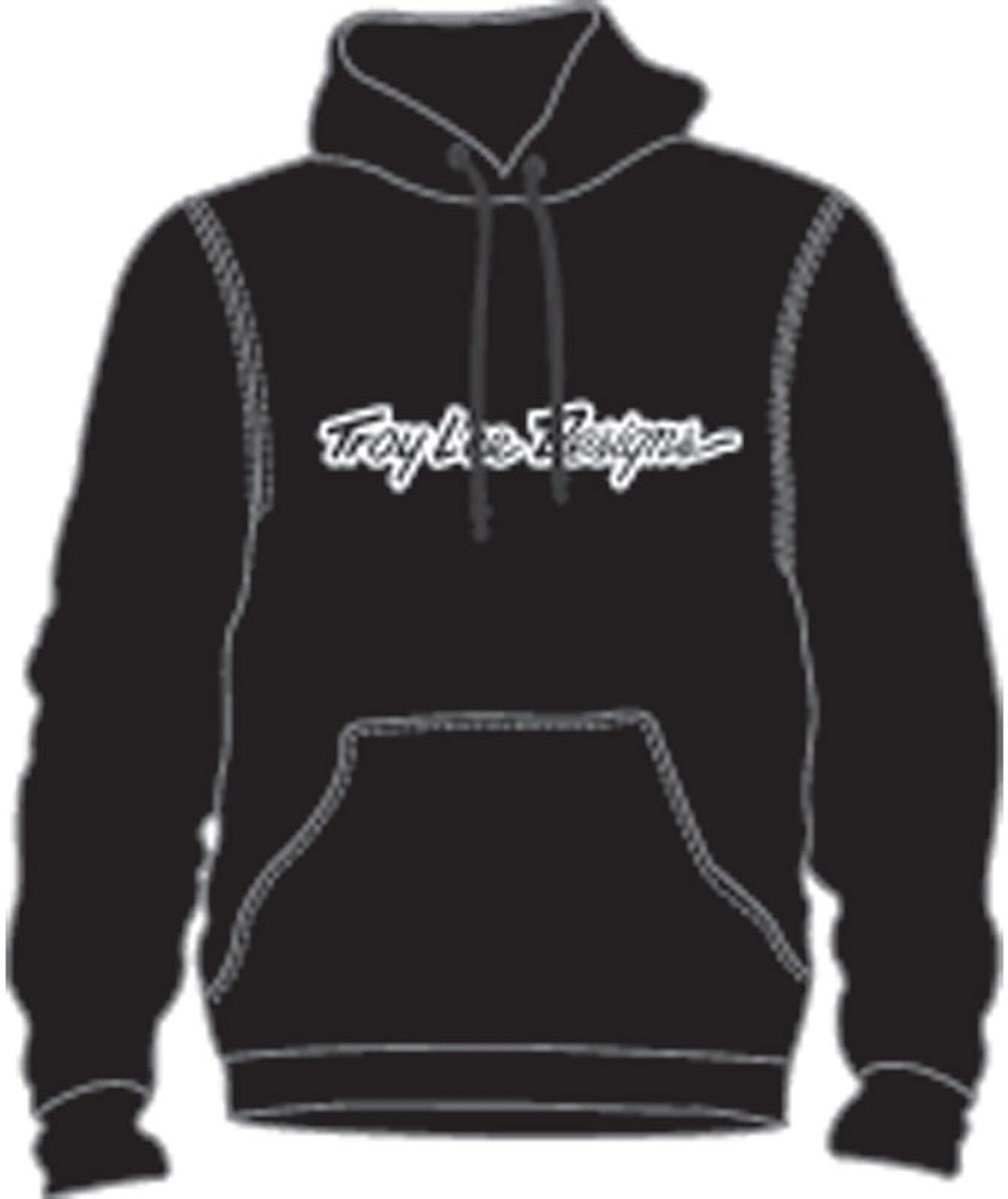 Troy Lee Signature Pullover Fleece Hoodie product image