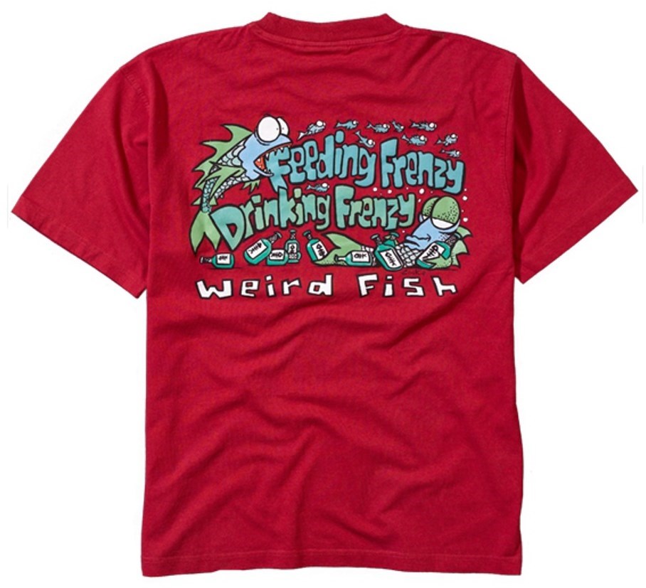 Weird Fish Drinking Frenzy T-Shirt product image