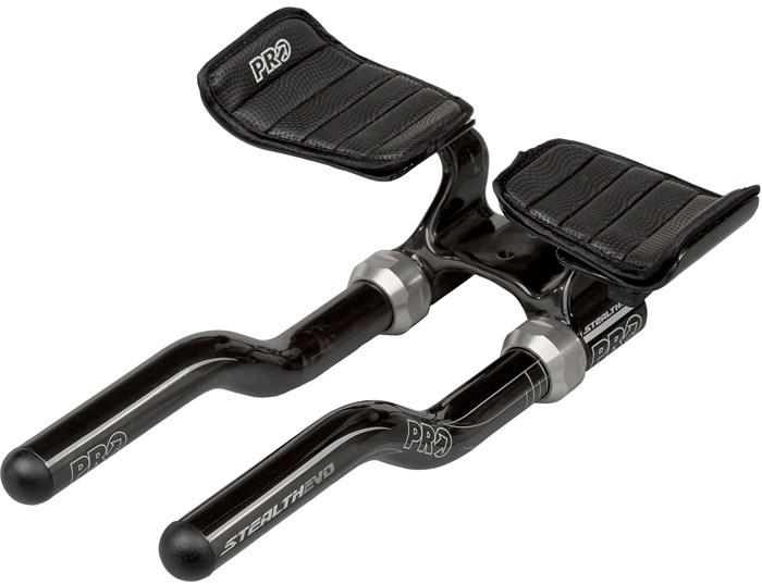 Pro Stealth EVO UD Carbon Clip-On TT Road Bar Extensions product image
