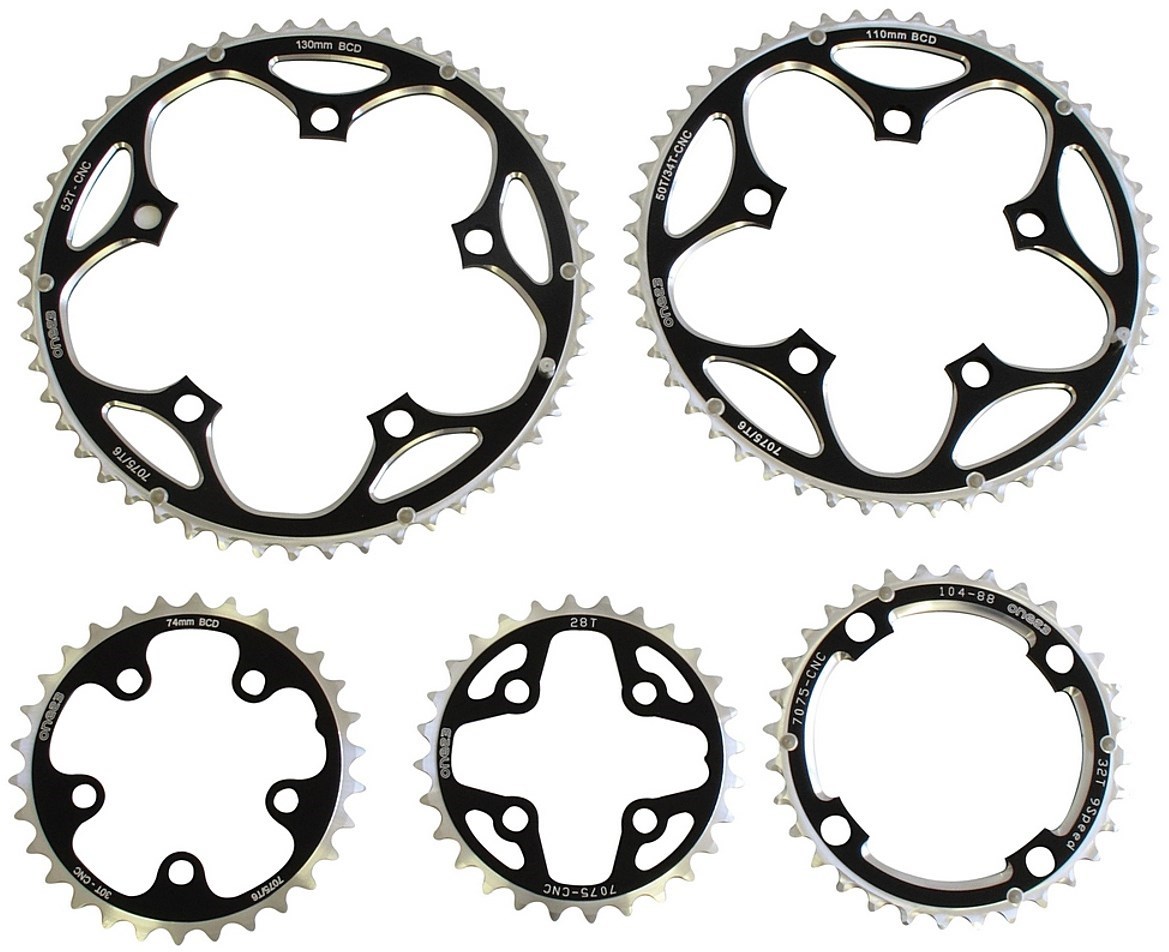 One23 AL7075 CNC Road Chainring - 130 PCD product image