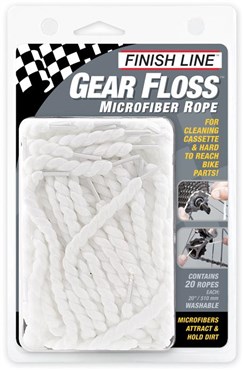 Finish Line Gear Floss 20 Pieces Per Clam-shell Finish Line Gear Floss 20 Pieces Per Clam-shell
