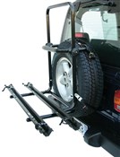 spare wheel bike carrier