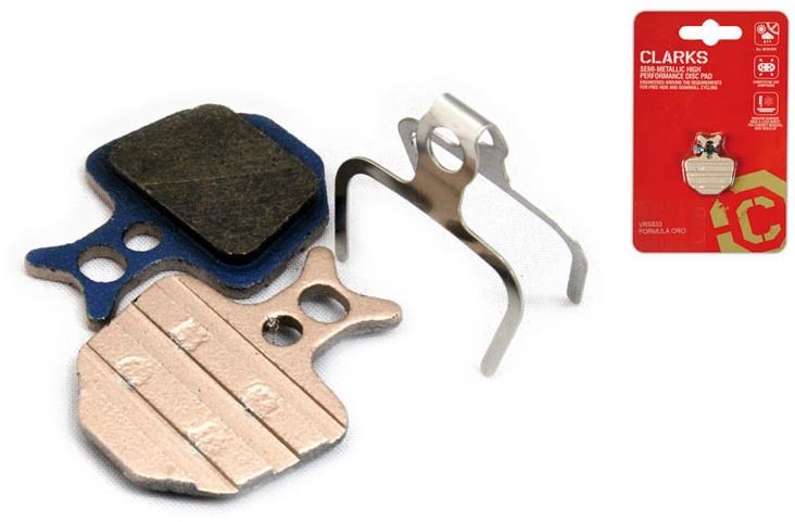 Clarks Elite Semi-Metallic Disc Brake Pads for Formula Oro R1, MEGA, The ONE Disc Brakes product image